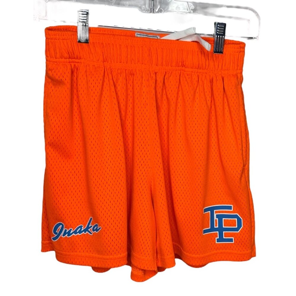 NW/OT Inaka Power Orange Mesh Shorts Size S